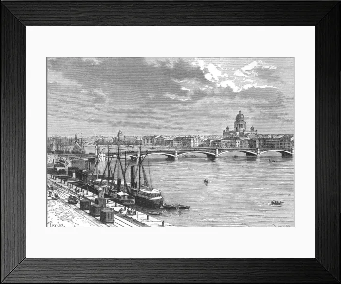 Framed Print : St Petersburg - the Neva Framed Print : St Petersburg - the Neva