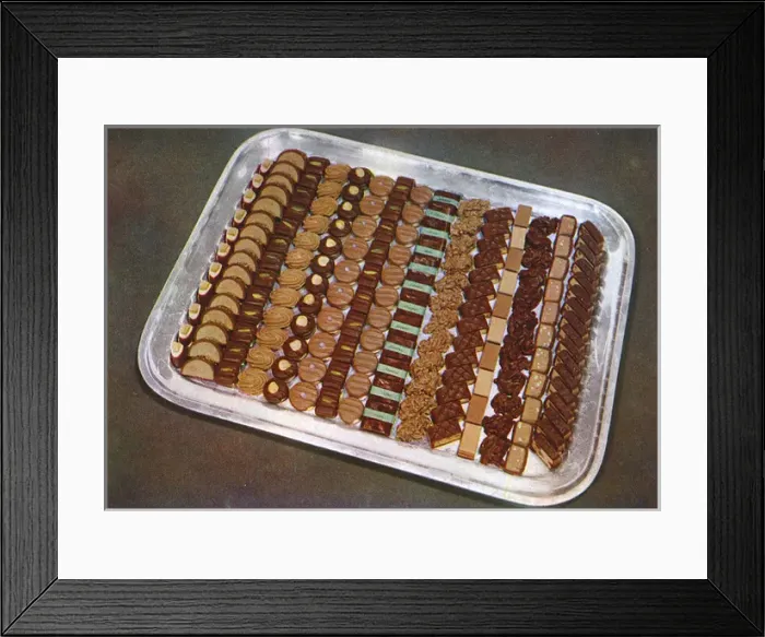 Framed Print : Display of Pralines Framed Print : Display of Pralines