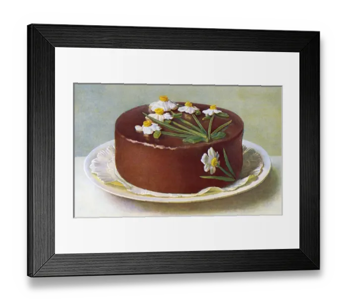 Framed Print : Gateau De Chocolat Framed Print : Gateau De Chocolat
