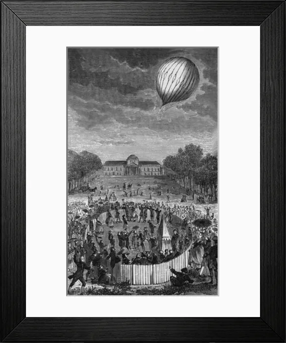 Framed Print : Charles Balloon Soars Framed Print : Charles Balloon Soars