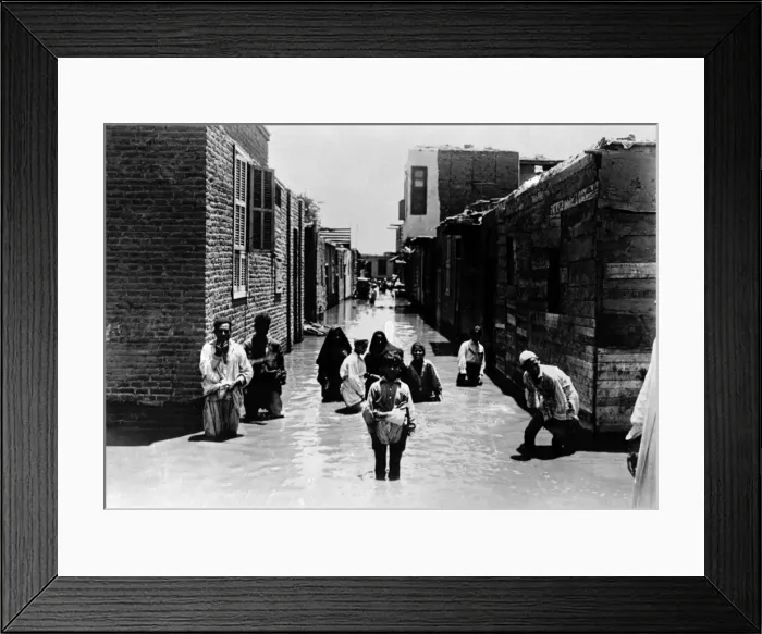 Framed Print : Egyptian Flood 1930S