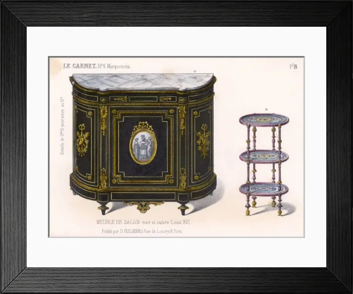 Framed Print : Meuble De Salon 2 Framed Print : Meuble De Salon 2