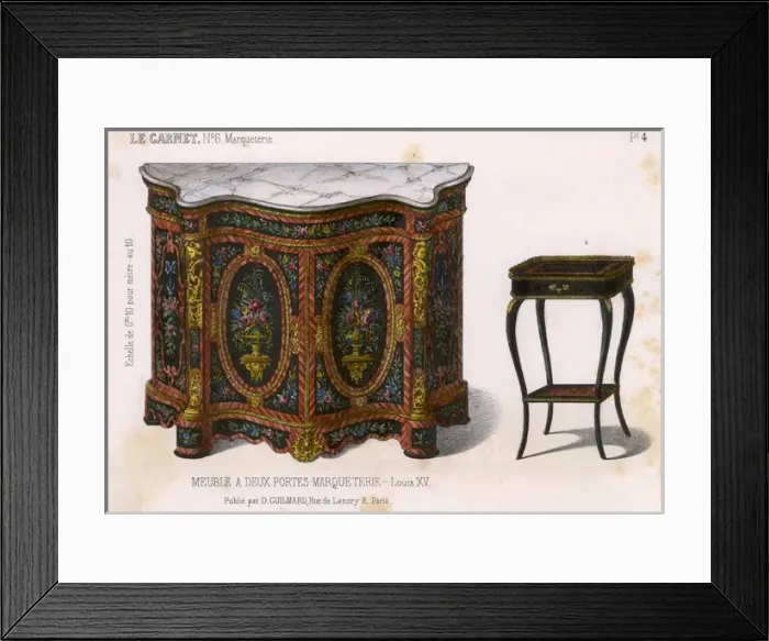 Framed Print : Meuble De Salon 3 Framed Print : Meuble De Salon 3