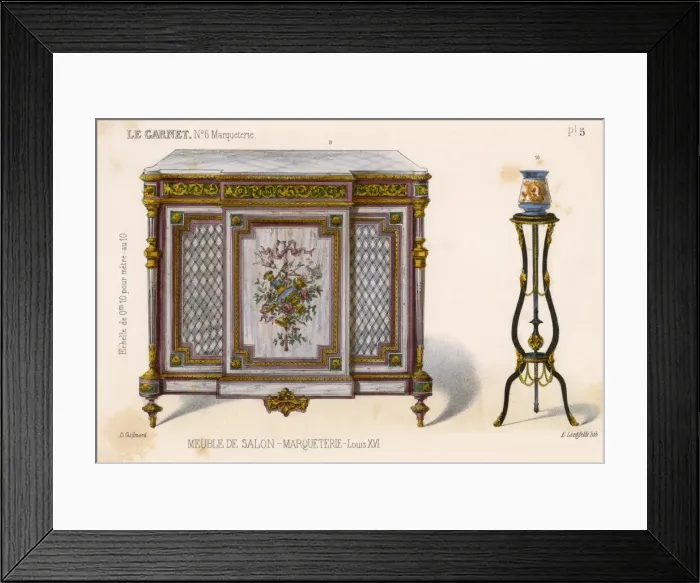 Framed Print : Meuble De Salon 4 Framed Print : Meuble De Salon 4