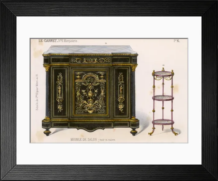 Framed Print : Meuble De Salon 5 Framed Print : Meuble De Salon 5