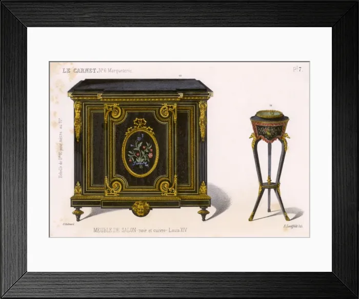 Framed Print : Meuble De Salon 6 Framed Print : Meuble De Salon 6