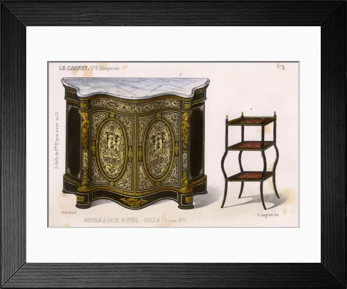 Framed Print : Meuble De Salon 9 Framed Print : Meuble De Salon 9