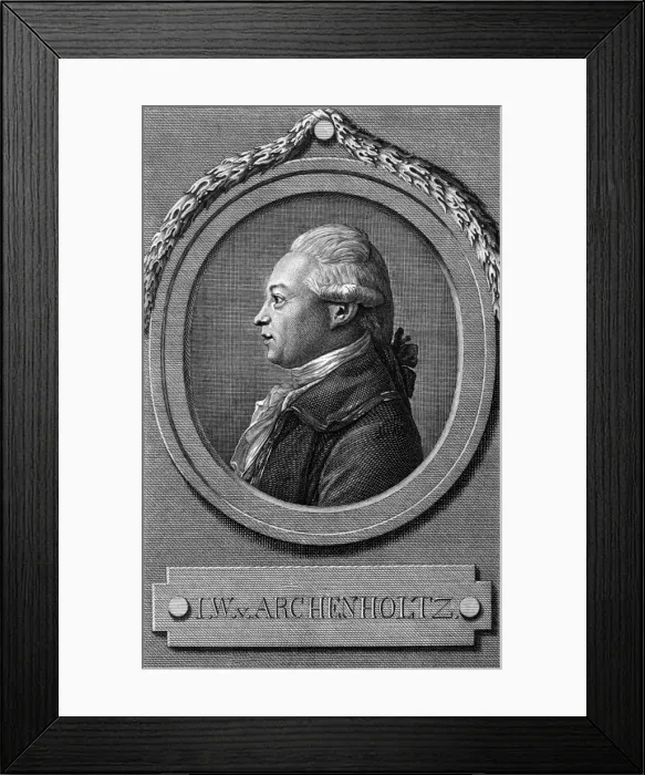 Framed Print : J W Von Archenholz Framed Print : J W Von Archenholz