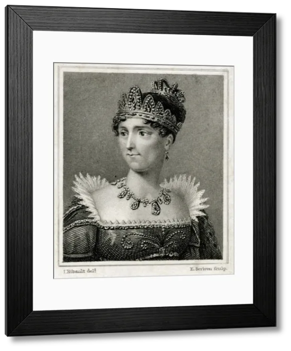 Framed Print : Josephine (Ribault) Framed Print : Josephine (Ribault)