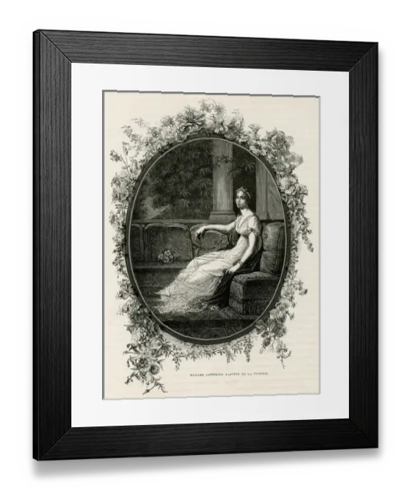 Framed Print : Josephine (Seated) Framed Print : Josephine (Seated)