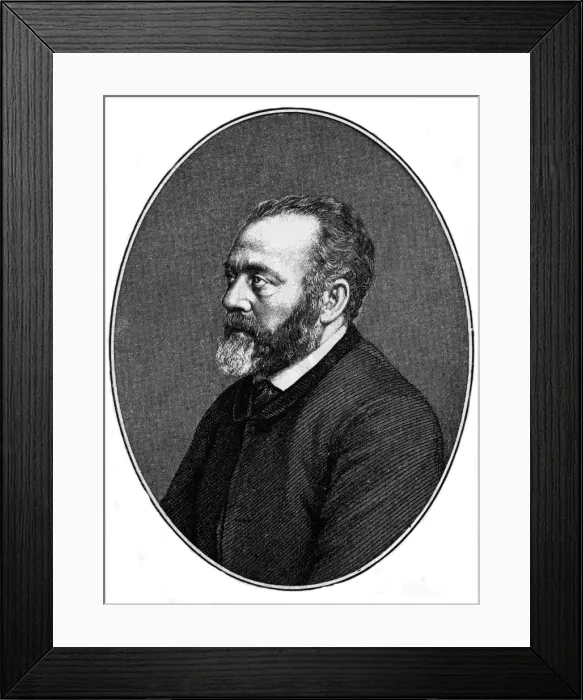 Framed Print : Berthold Auerbach 2 Framed Print : Berthold Auerbach 2