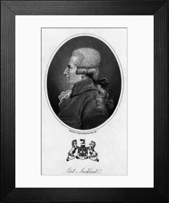 Framed Print : William Baron Auckland Framed Print : William Baron Auckland