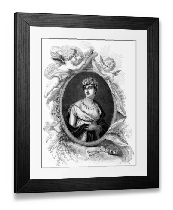 Framed Print : Jeanne-Marie Tallien Framed Print : Jeanne-Marie Tallien