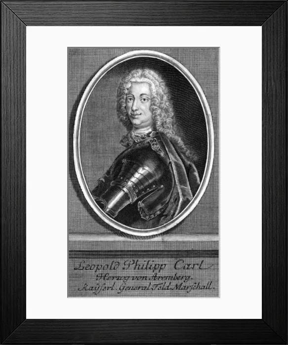 Framed Print : Leopold Herzog Aremberg Framed Print : Leopold Herzog Aremberg