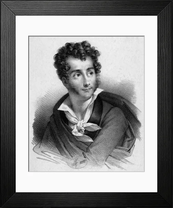 Framed Print : Charles Cte Arlincourt Framed Print : Charles Cte Arlincourt