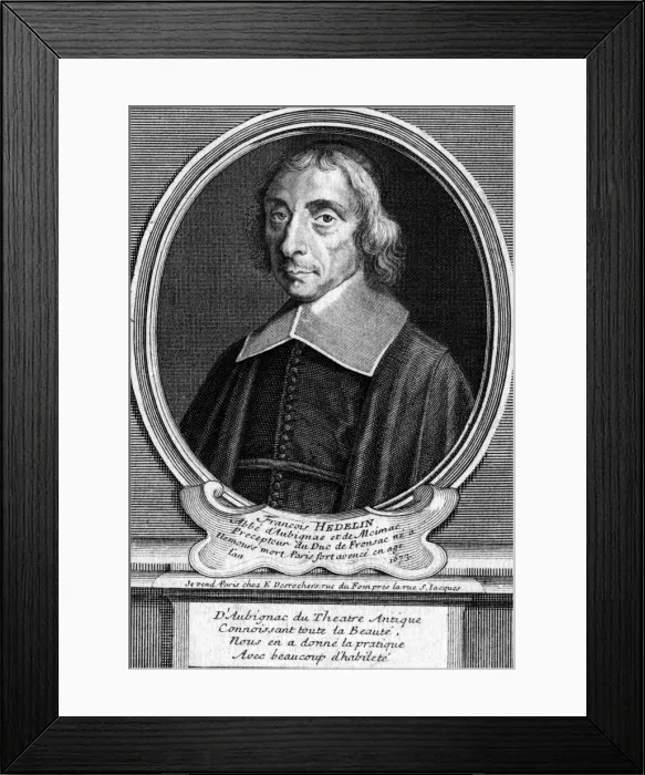 Framed Print : Francois D aubignac Framed Print : Francois D aubignac