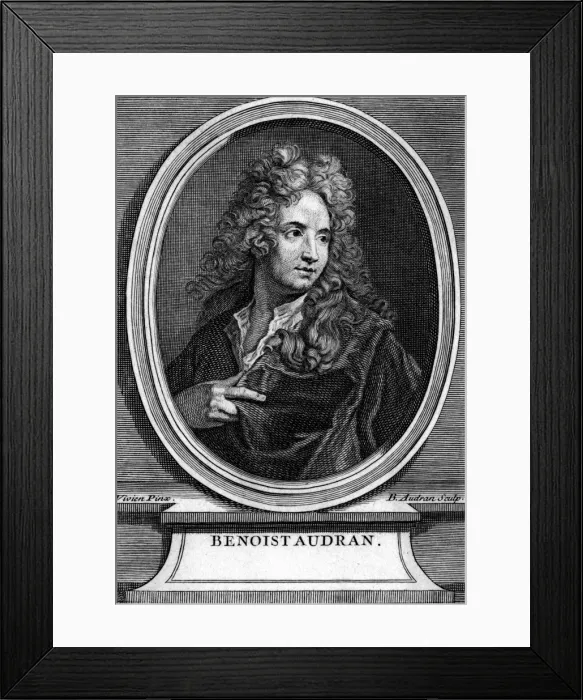 Framed Print : Benoit Audran Framed Print : Benoit Audran