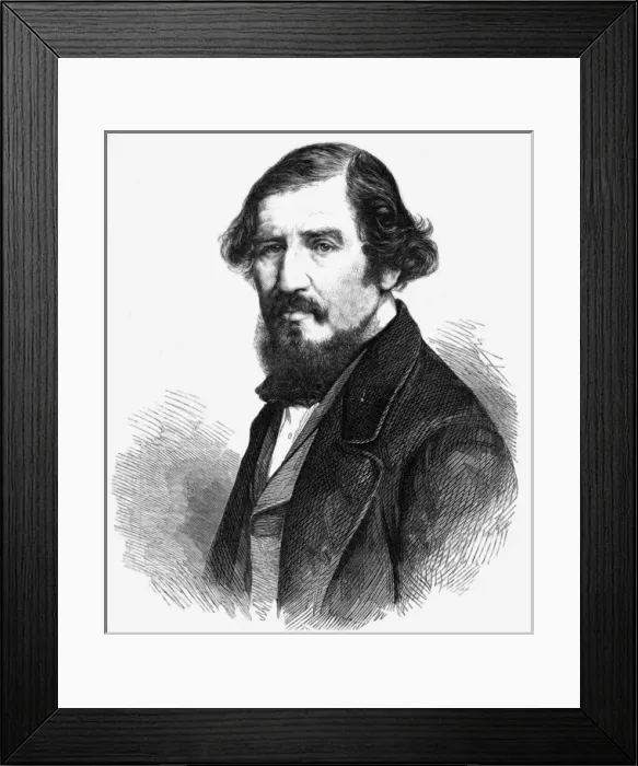 Framed Print : William Ed. Aytoun 2 Framed Print : William Ed. Aytoun 2