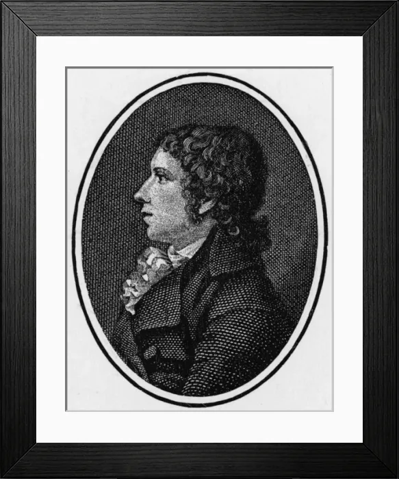 Framed Print : Jens Imanuel Baggesen Framed Print : Jens Imanuel Baggesen