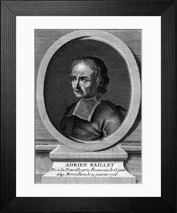 Framed Print : Adrien Baillet Framed Print : Adrien Baillet
