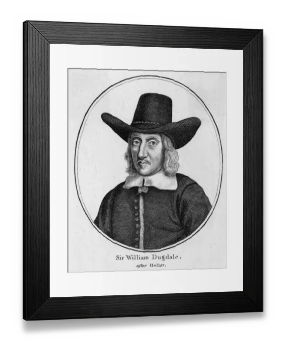 Framed Print : Sir William Dugdale 2 Framed Print : Sir William Dugdale 2