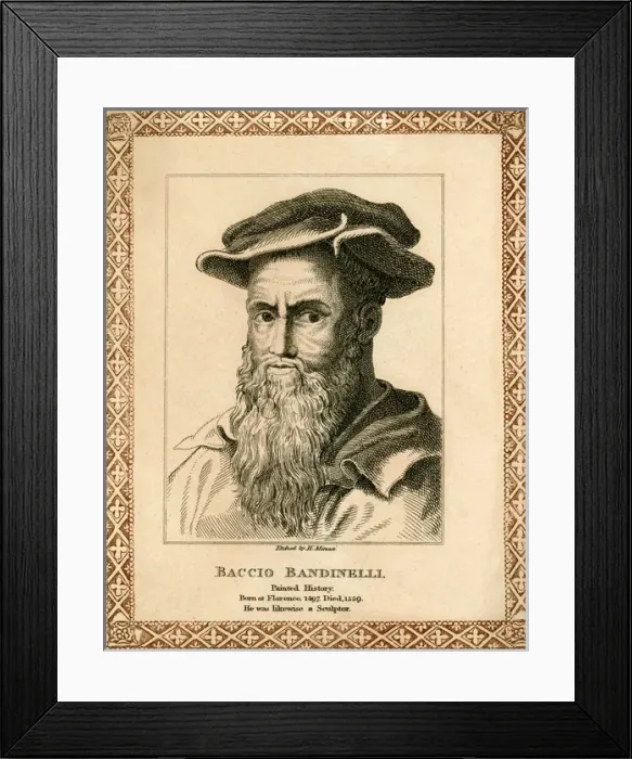 Framed Print : Baccio or Bartolommeo Bandinelli Framed Print : Baccio or Bartolommeo Bandinelli