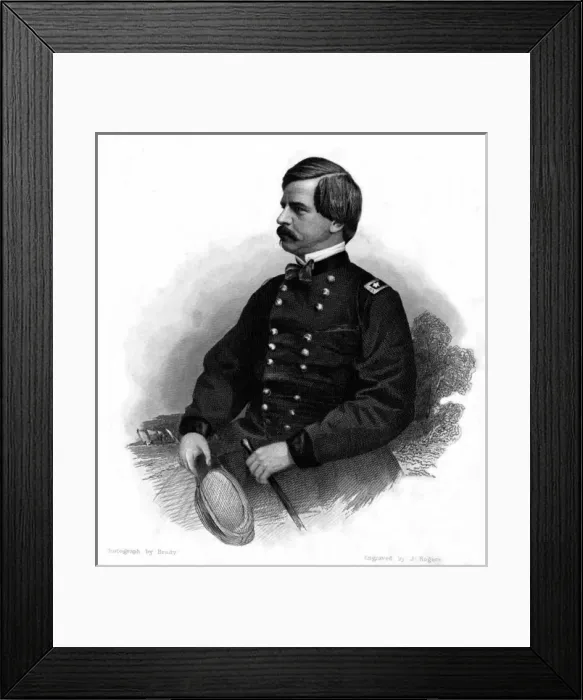 Framed Print : Nathaniel Prentiss Banks Framed Print : Nathaniel Prentiss Banks