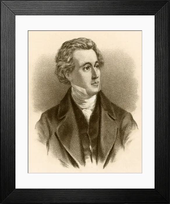 Framed Print : John Banim, Writer Framed Print : John Banim, Writer