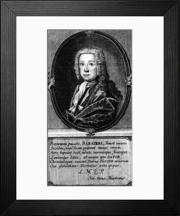 Framed Print : Johann Philip Baratier Framed Print : Johann Philip Baratier