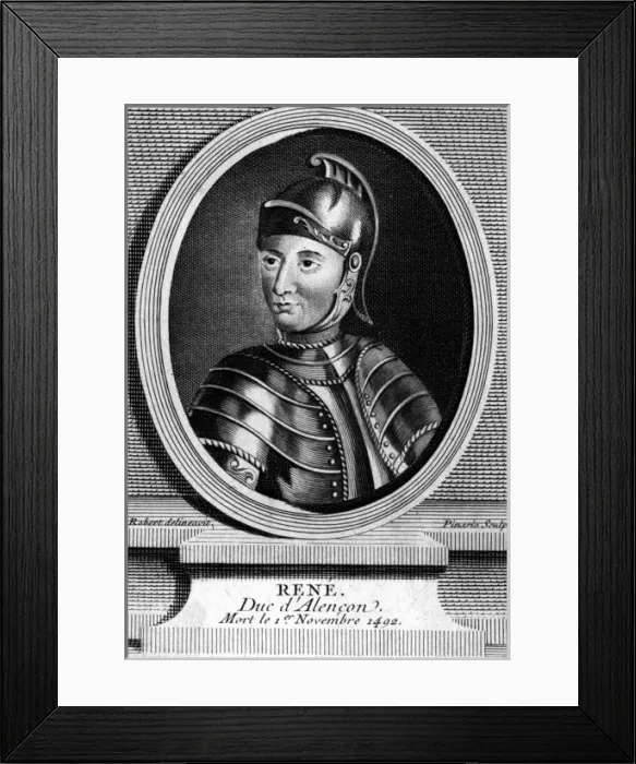 Framed Print : Rene Duc D alencon Framed Print : Rene Duc D alencon