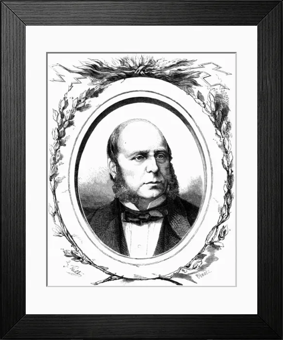 Framed Print : Pierre Jules Baroche Framed Print : Pierre Jules Baroche