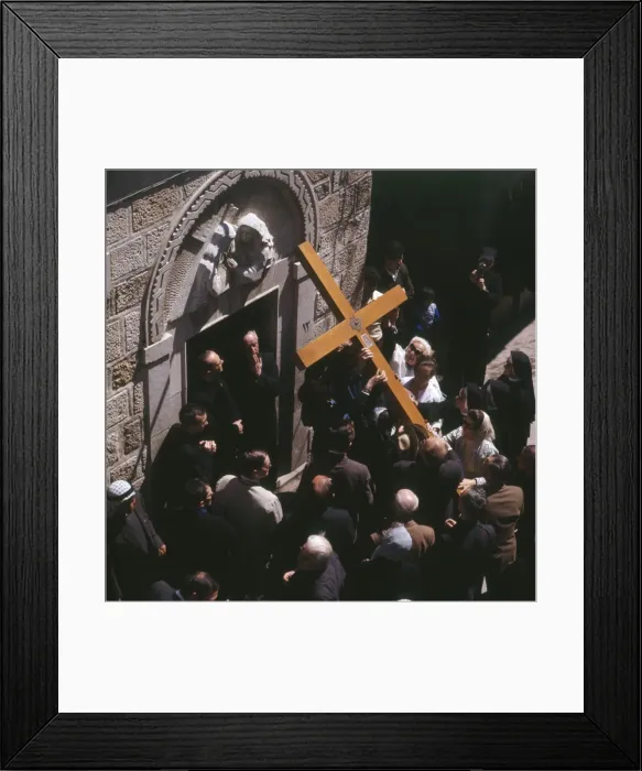 Framed Print : Good Friday Procession Framed Print : Good Friday Procession