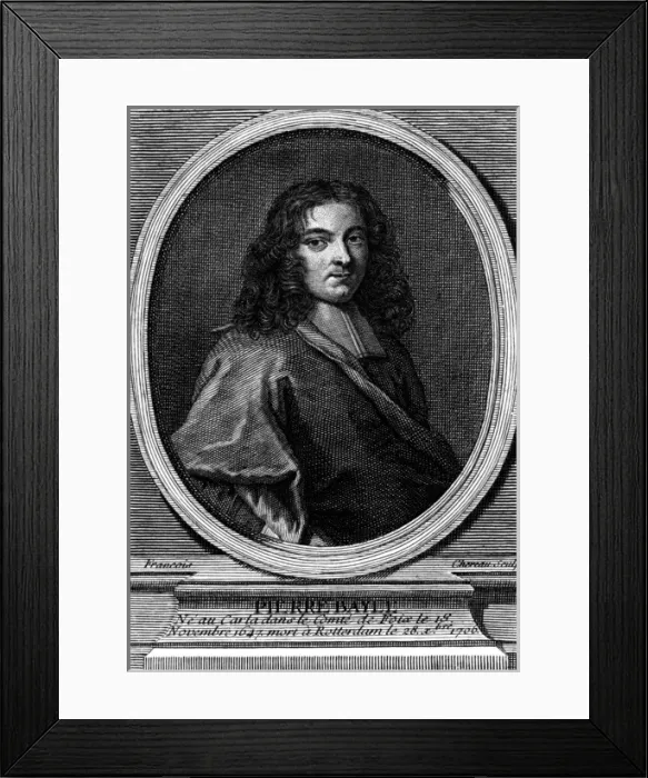 Framed Print : Pierre Bayle (Francois) Framed Print : Pierre Bayle (Francois)