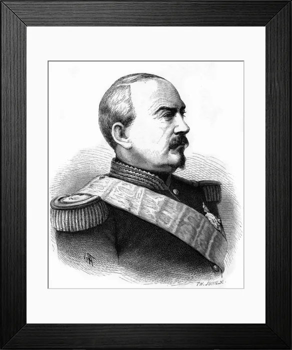 Framed Print : Achille Bazaine (John) Framed Print : Achille Bazaine (John)