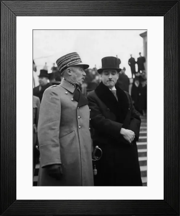 Framed Print : Marcel Pilet-Golaz