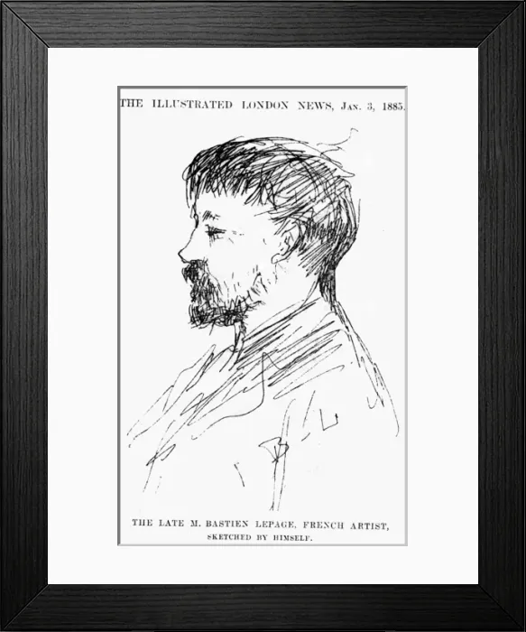 Framed Print : Jules Bastien-Lepage - 1