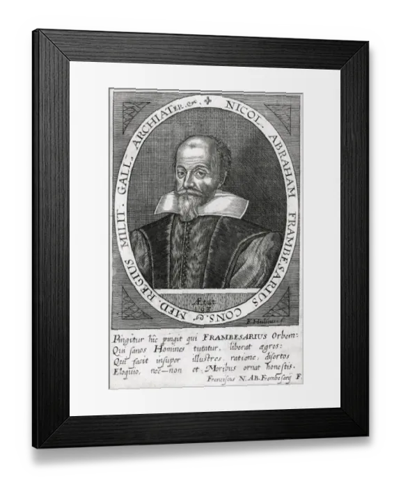 Framed Print : Nicolas Abraham, Scholar Framed Print : Nicolas Abraham, Scholar