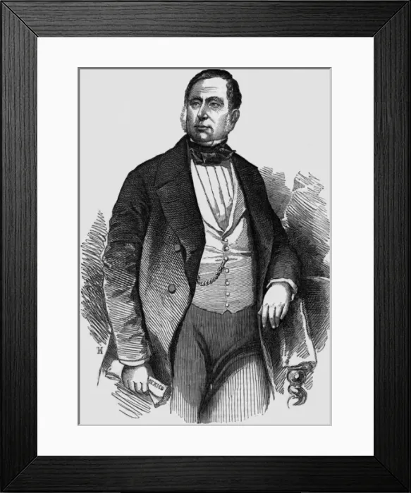 Framed Print : Mariano Arista Framed Print : Mariano Arista