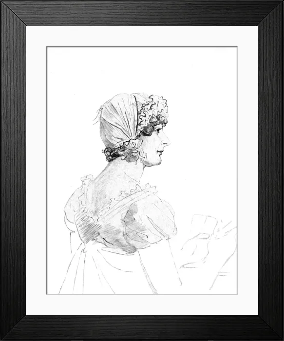 Framed Print : Alexandrine Bawr (Young) Framed Print : Alexandrine Bawr (Young)