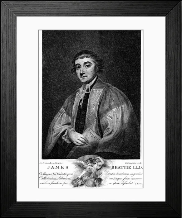 Framed Print : James Beattie, Writer 2 Framed Print : James Beattie, Writer 2