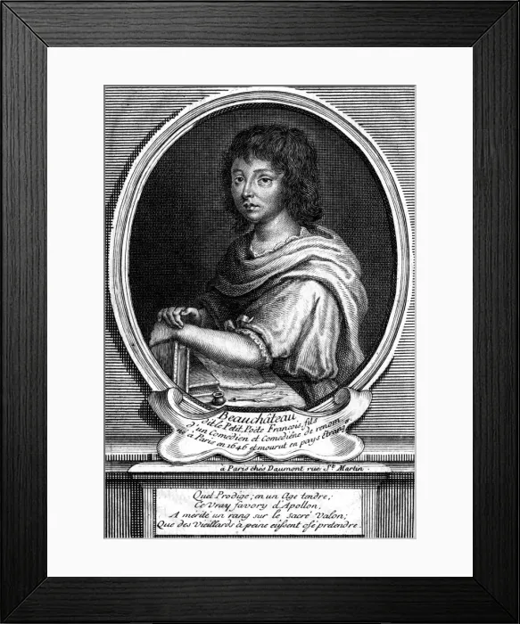 Framed Print : Francois De Beauchateau Framed Print : Francois De Beauchateau