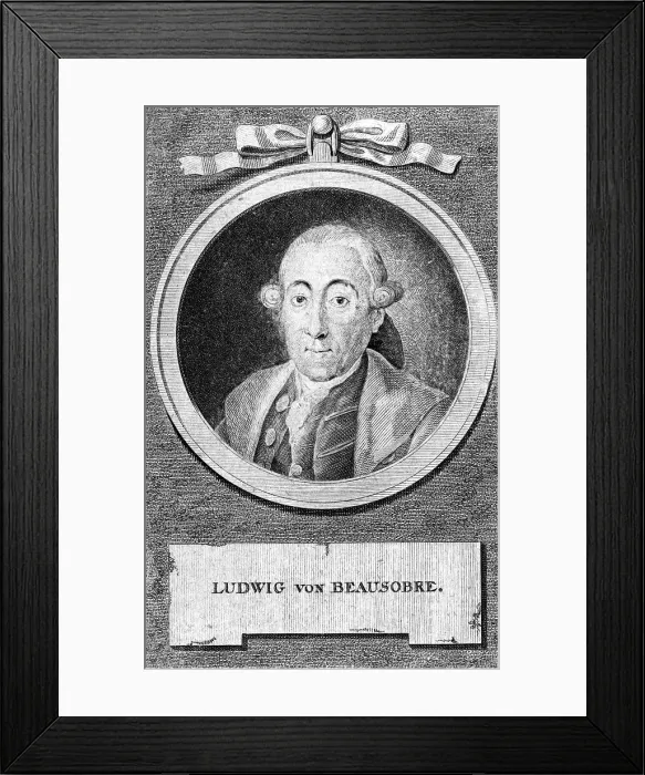 Framed Print : Louis De Beausobre Framed Print : Louis De Beausobre