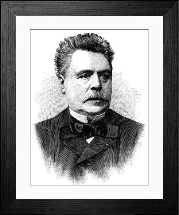 Framed Print : Henri Francoid Becque 2 Framed Print : Henri Francoid Becque 2