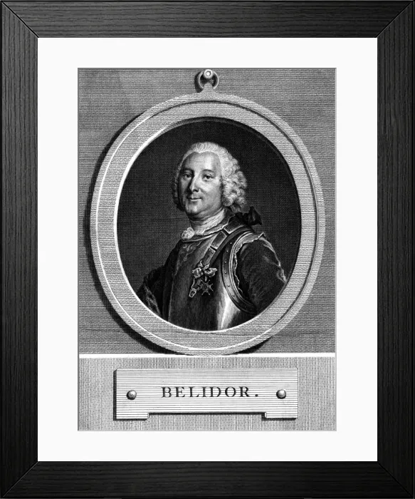 Framed Print : Bernard De Belidor Framed Print : Bernard De Belidor
