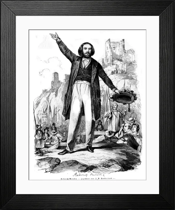 Framed Print : Roderich Benedix Framed Print : Roderich Benedix