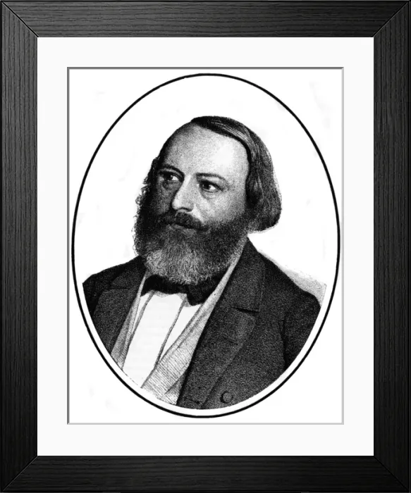 Framed Print : Roderich Benedix - 2 Framed Print : Roderich Benedix - 2