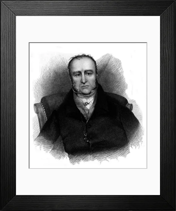 Framed Print : George Bennet, Scholar Framed Print : George Bennet, Scholar