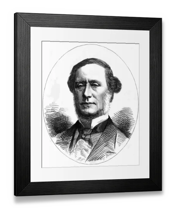Framed Print : Sir William Sterndale Bennett (1816-1875) Framed Print : Sir William Sterndale Bennett (1816-1875)