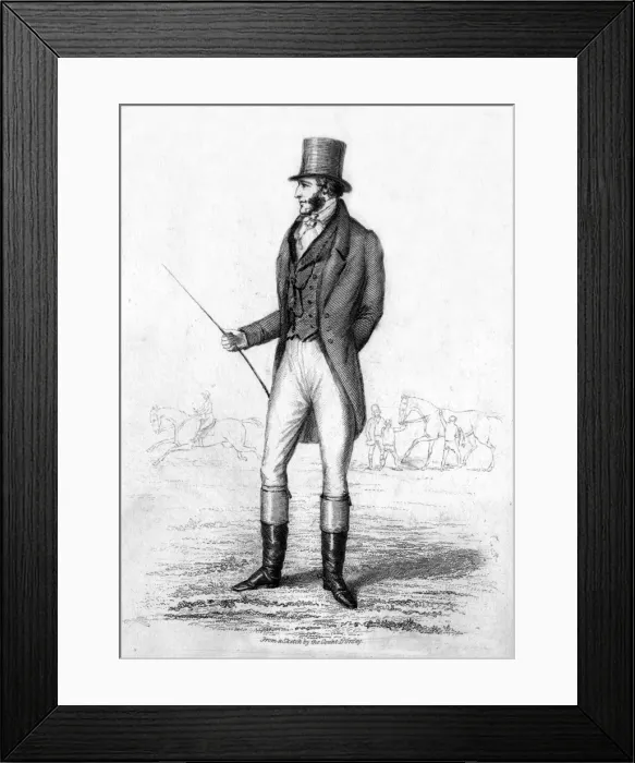 Framed Print : Lord George Bentinck 2 Framed Print : Lord George Bentinck 2