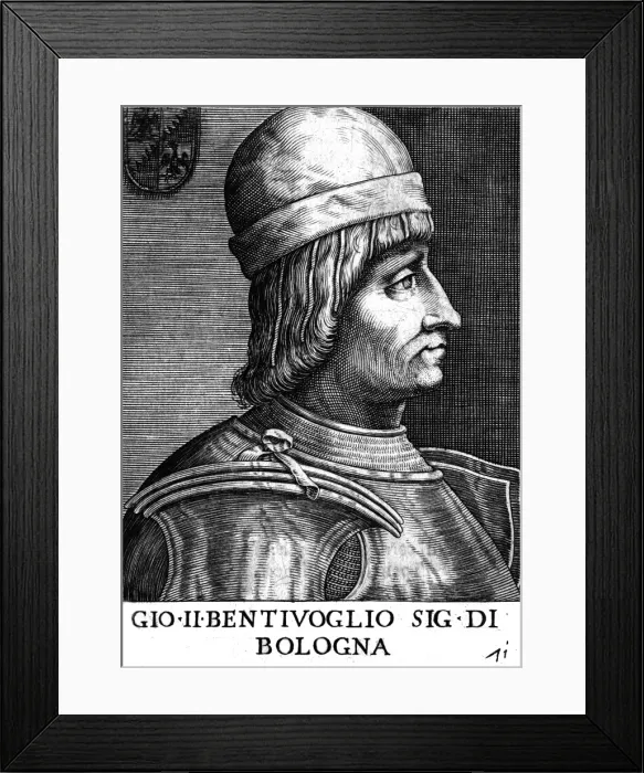 Framed Print : Giovanni II Bentivoglio Framed Print : Giovanni II Bentivoglio